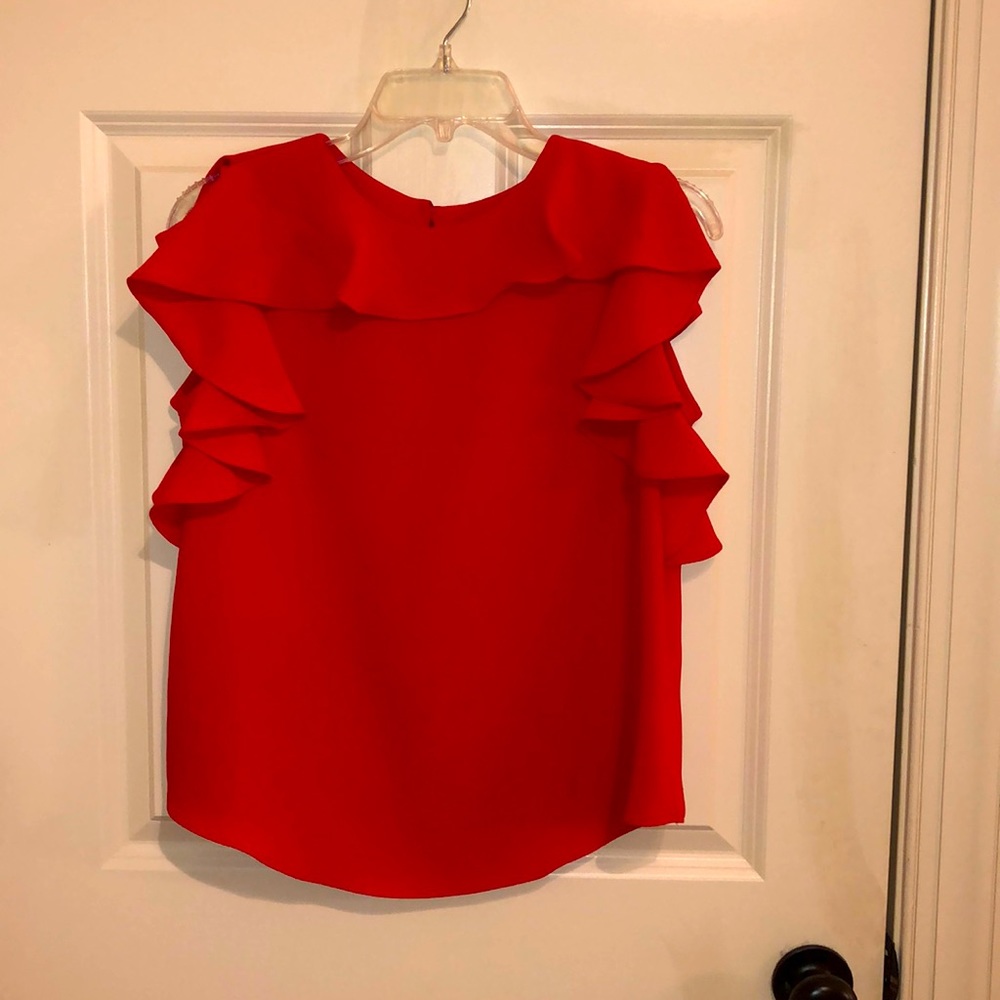 Amanda Uprichard Red top